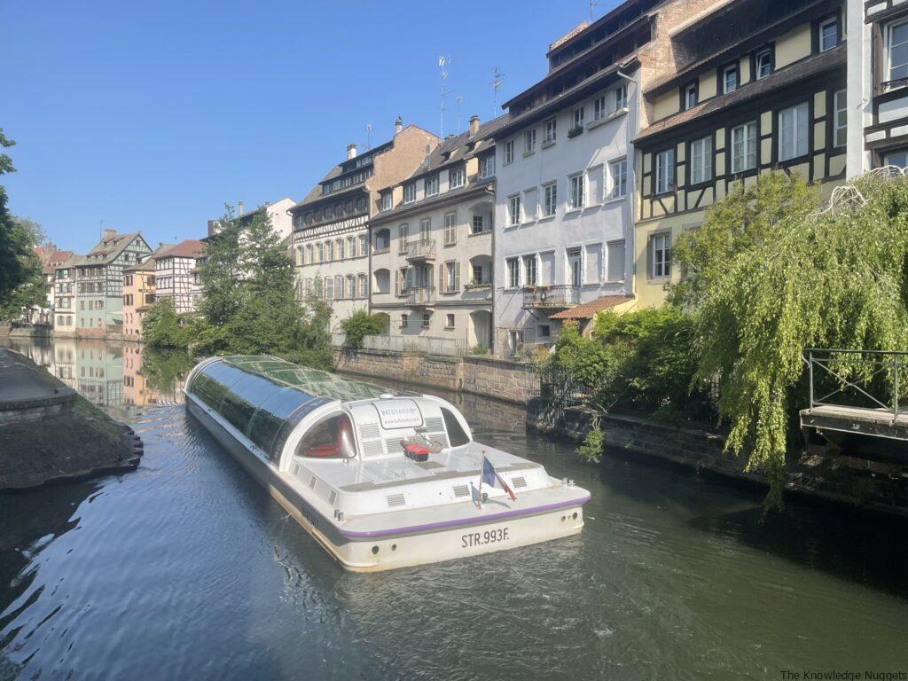 boat tour, strasbourg