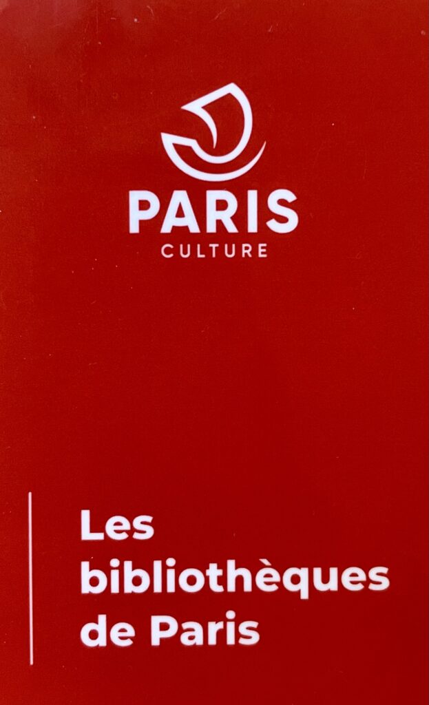 paris library card