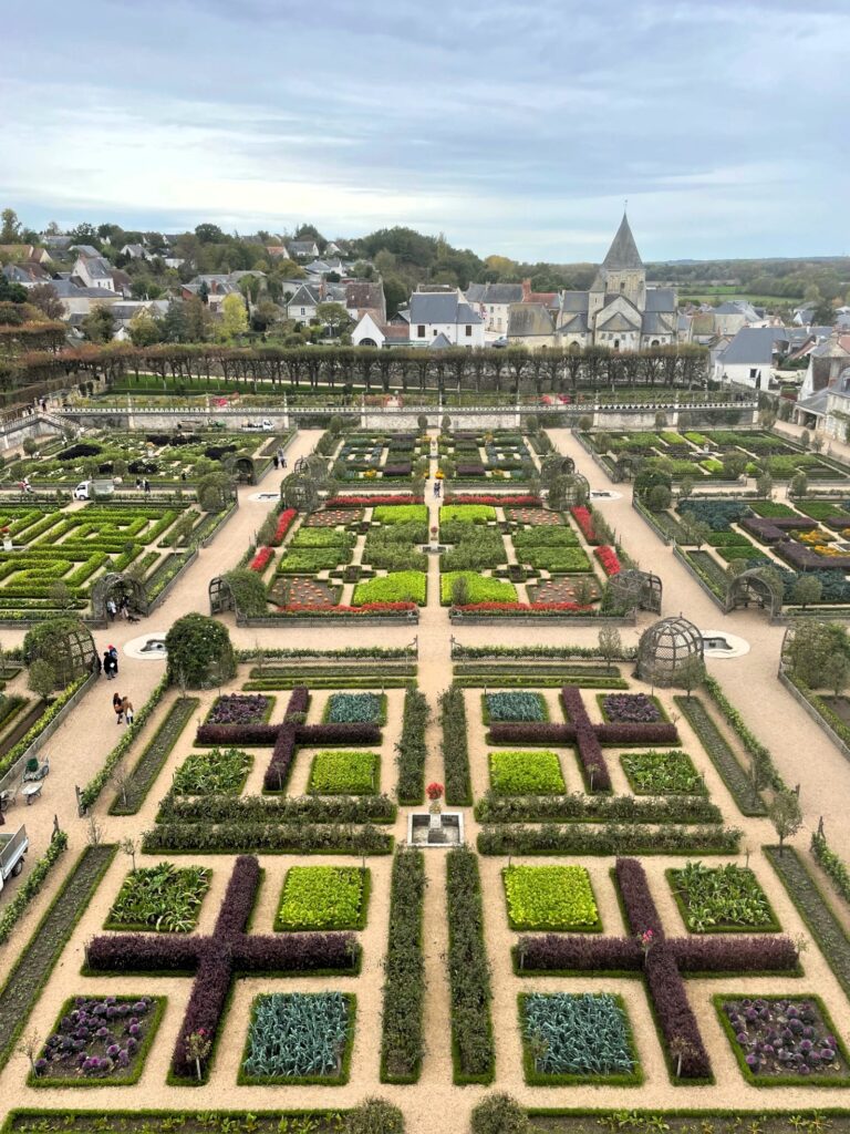 gardens of chateau de villandry