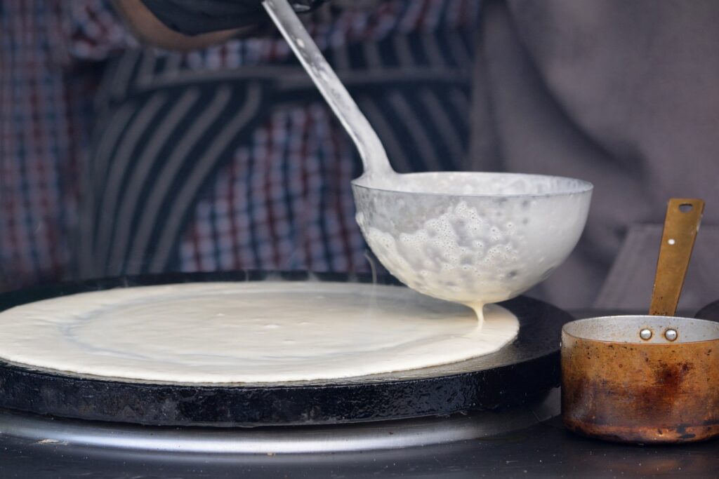 La Chandeleur: pancake dough