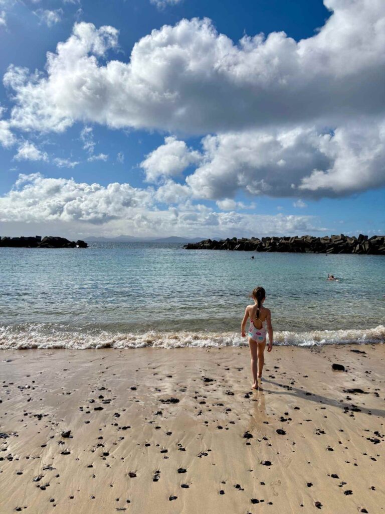 playa blanca-lanzarote with kids