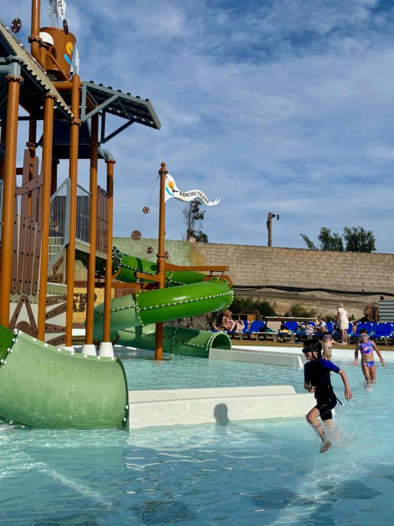 rancho texas water park-lanzarote with kids