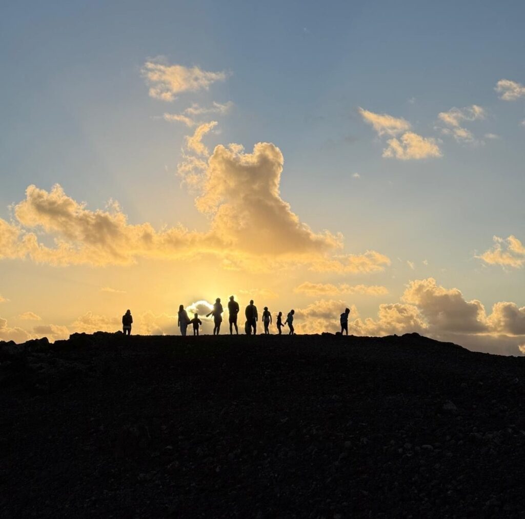 volcano hike lanzarote with kids-the knowledge nuggets