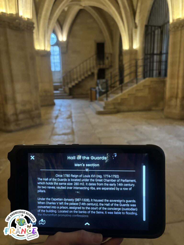 Conciergerie Histopad 1 Paris Itinerary Kids - The Knowledge Nuggets