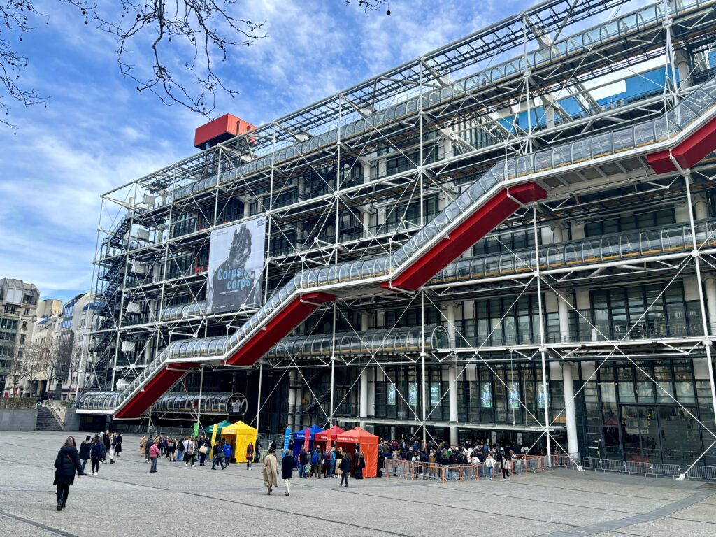 paris itinerary, pompidou centre