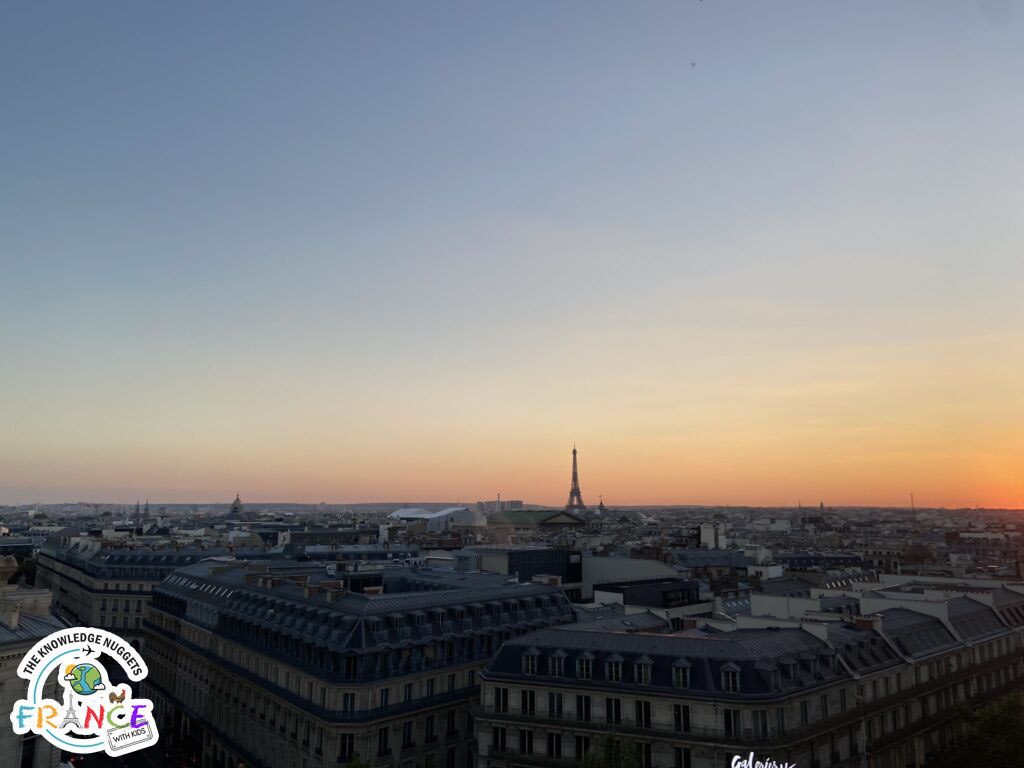 Rooftop View Paris Itinerary Kids - The Knowledge Nuggets