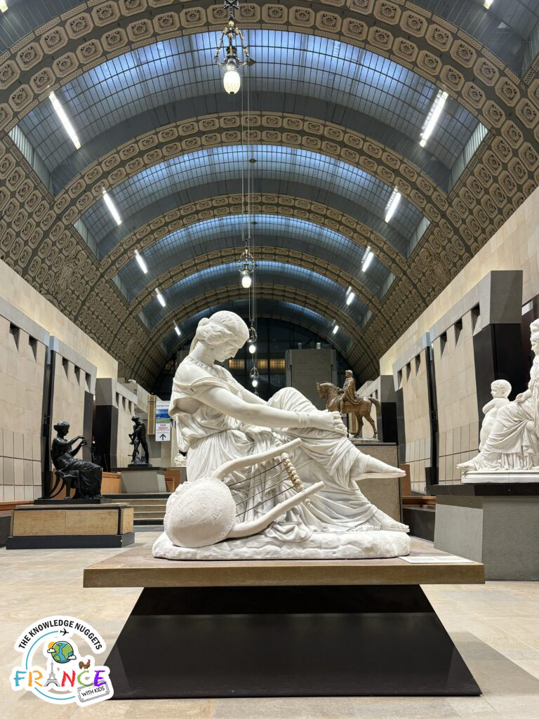 Musée d'Orsay Statue 1 Paris Itinerary Kids - The Knowledge Nuggets