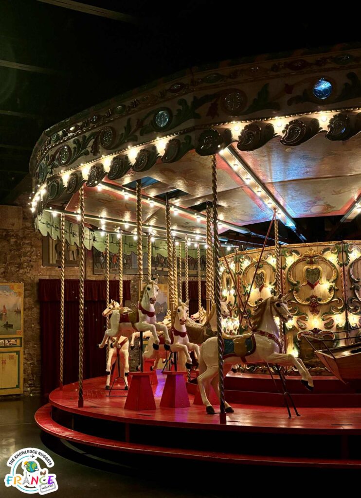 Musee des Arts Forains kids carousel - Best Museums Paris kids - The Knowledge Nuggets