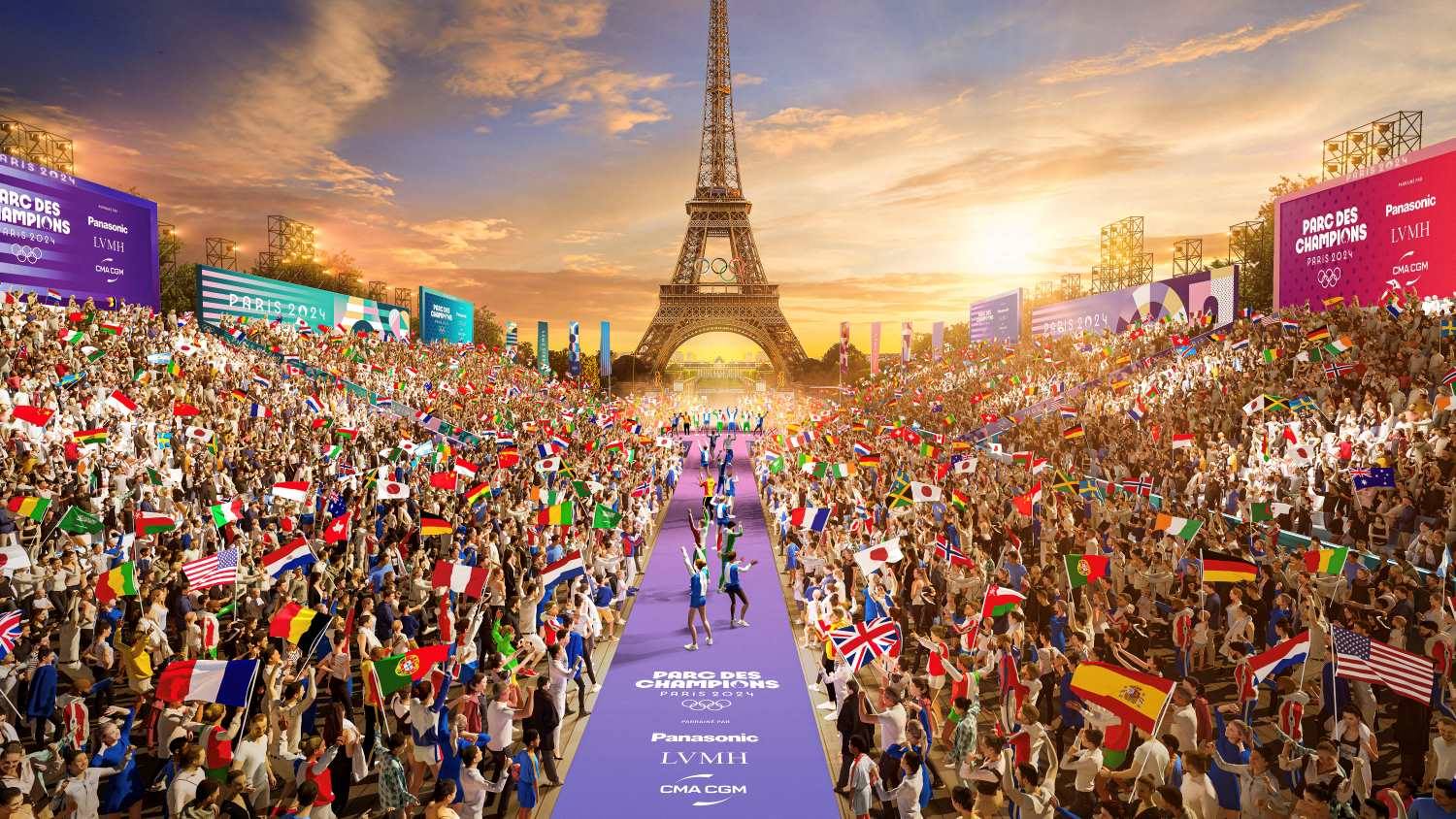 Paris during Olympics 2024-champ de mars-the knowledge nuggets