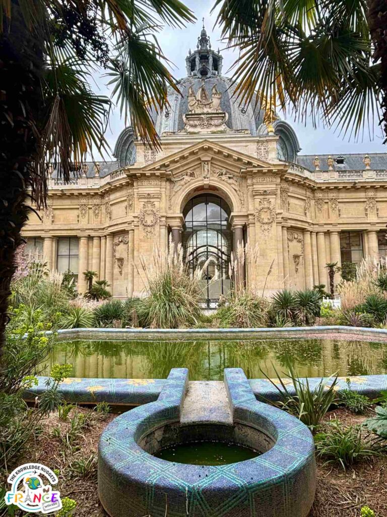 Petit Palais garden - Best Museums Paris kids - The Knowledge Nuggets