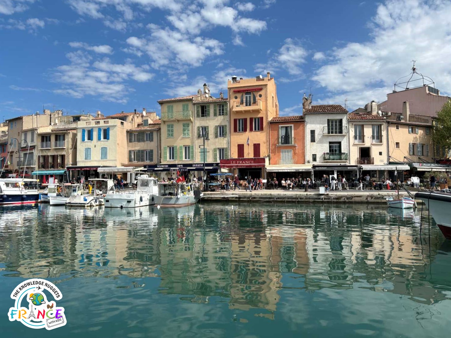 Old Port-Cassis with kids-the Knowledge nuggets
