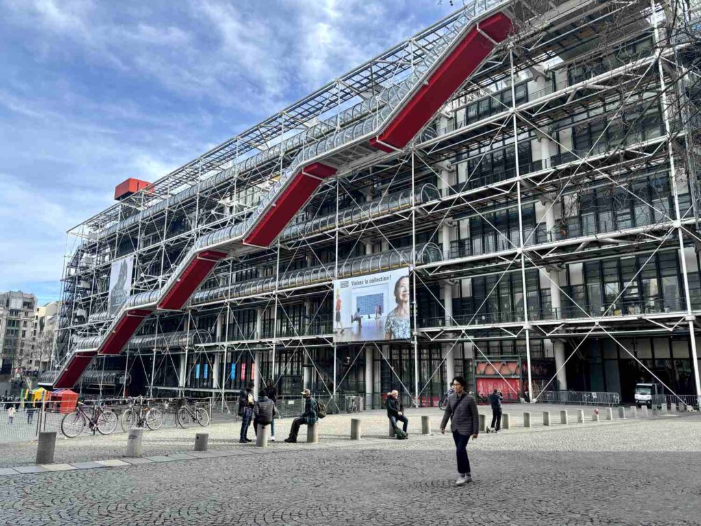 pompidou centre_paris in march 2025 with kids_the knowledge nuggets