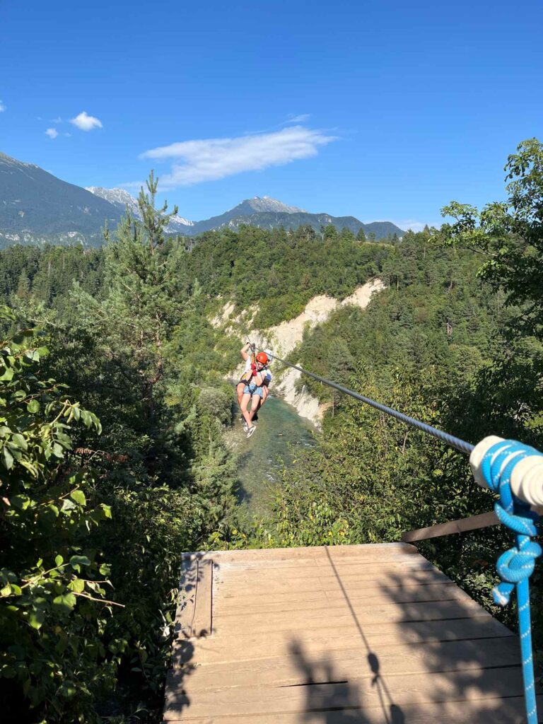 lake bled zipline view_the knowledge nuggets